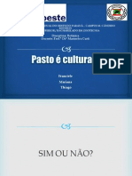 Pasto e Cultura