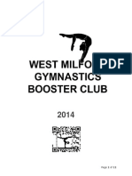 2014 Gymnastics Booster Club Booklet May 30