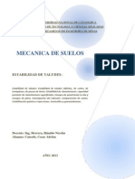 Mecanica de suelos. Estabilidad de taludes.docx