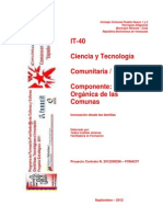 IT40 Ley Orgánica de Las Comunas PDF