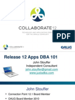 Stouffer-Release-12-Apps-DBA-101-03-04-12-V3-BJM-PPT