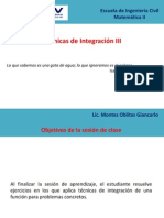 Tecnicas de Integracion III-Sesion 11 PDF