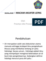 Macam – Macam Akuifer Lepas