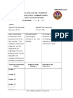 34 Work Planning and Review Form (For P & S Position Categories) - 2