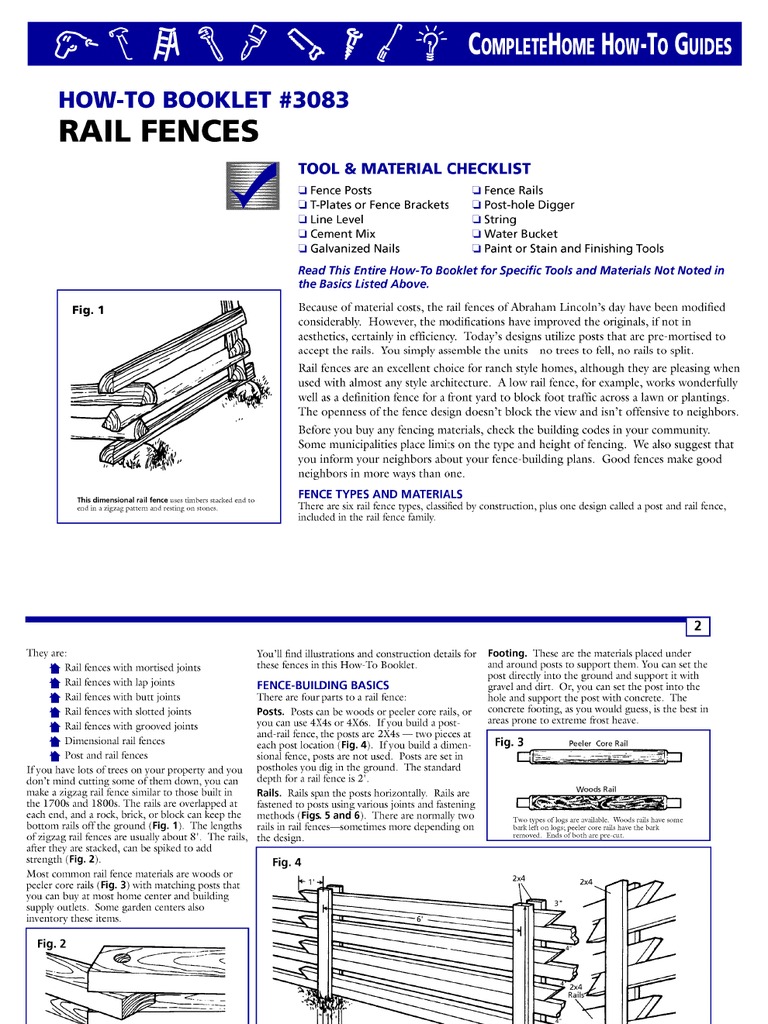Rail Fences | PDF