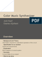 Color Music Synthesizer: Josh Raef Osama Aljohani