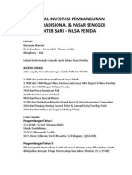 Proposal Investasi Pembangunan Pasar Di Nusa Penida PDF