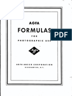 Agfa Formulas For Photos PDF