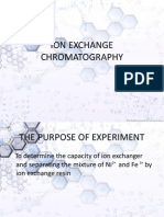 Separate Ni2+ and Fe3+ Using Ion Exchange Chromatography