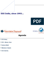 EGS India Engineering Services History