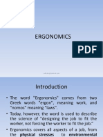 Ergonomics