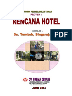 Final Report . Rencana Hotel Ds. Tembok