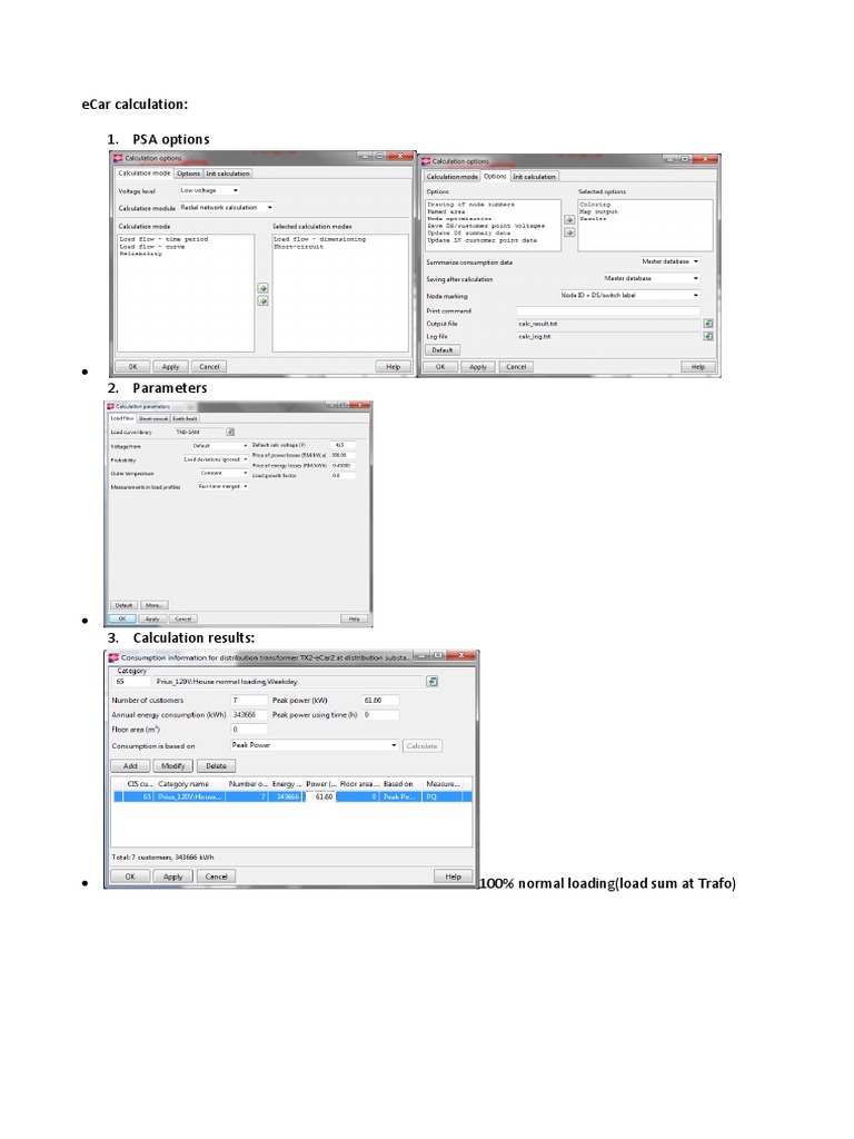 Ecar Calculation: 1. Psa Options | PDF