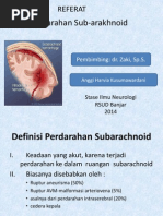 Perdarahan Subarakhnoid