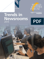WAN-IfRA Trends Newsrooms 2014