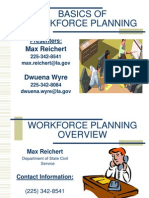 Work Force Planning Basics PP
