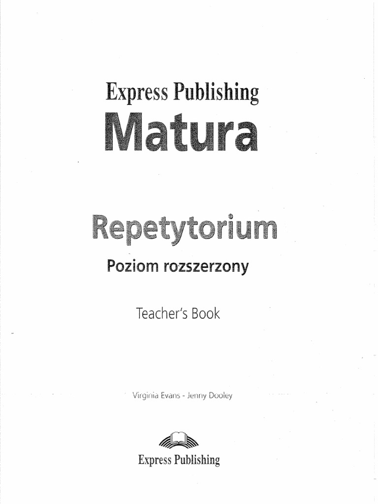 Express Publishing Matura Repetytorium Poziom Rozszerzony Testy Pdf
