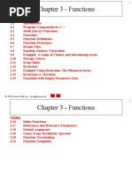 Chapter 3 - Functions: 2003 Prentice Hall, Inc. All Rights Reserved