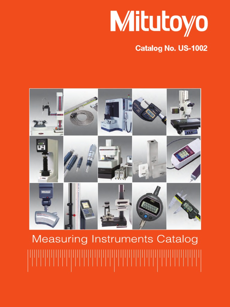 Mitutoyo catalog.pdf Calibration Metrology