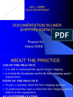 Documentation in Liner Shipping Agencies