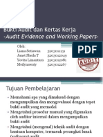 AUDIT BUKTI DAN KERTAS