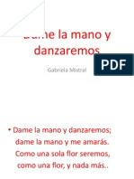 Dame La Mano y Danzaremos