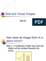 Real and Virtual Images