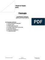 Fisiologia Cellulare Prof - Lorenzon FA-CTF PDF