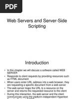 IMS604-Web Servers and Server-Side Scripting