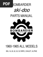 1960 1965 Ski Doo Parts