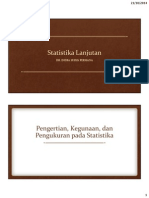 Statistika Lanjutan Part 1 Handout PDF