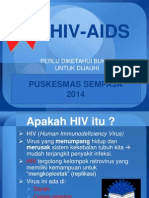 Penyuluhan HIV AIDS 2014