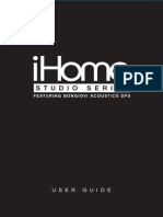 IHome Ipod & Iphone Speaker Dock User Guide