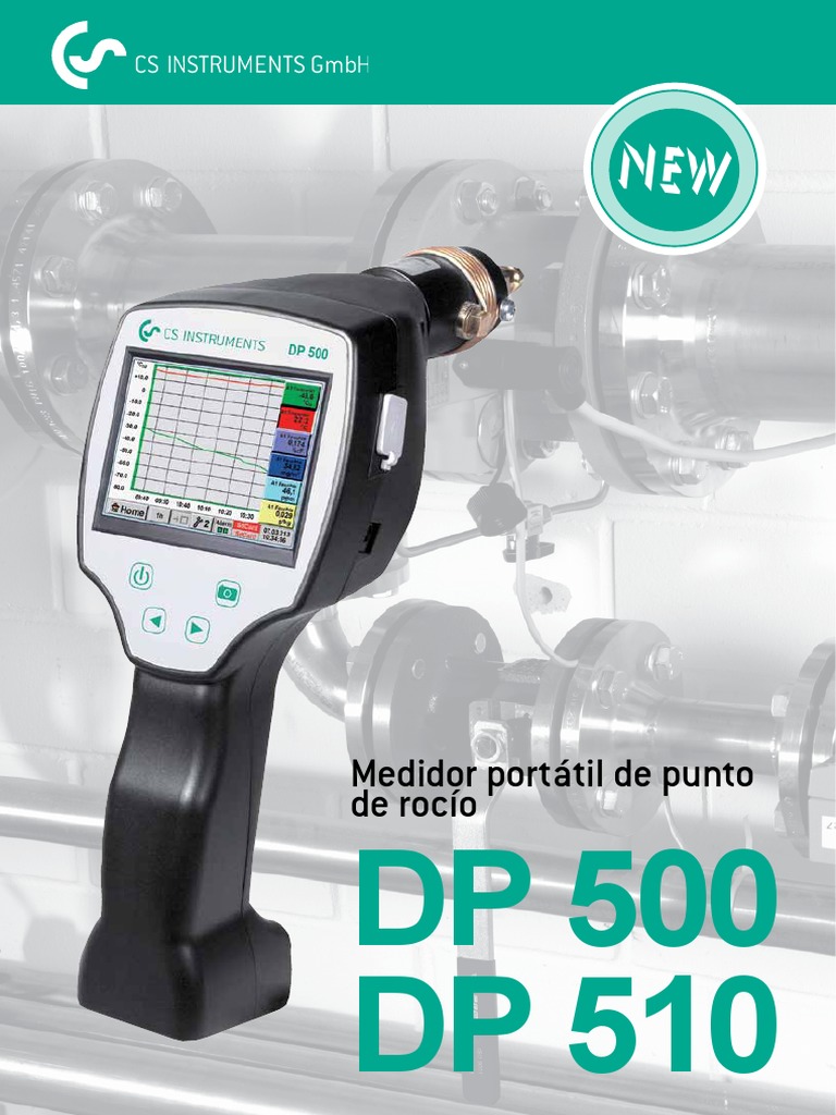 Medidor portátil DP 500/DP 510 de punto de rocío | PDF | USB | Medición