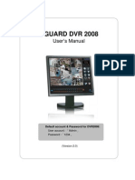 Kguard Dvr2008 en Manual (With Ivs&Pos&Ddns) v2.0