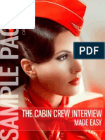 The Cabin Crew Interview Made Easy: A Behind The Scenes Look at The SECRET Elimination Process SAMPLE CONTENT