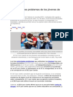 Los principales problemas de los jóvenes de hoy en día.odt