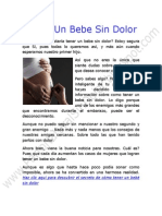 Tener Un Bebe Sin Dolor Como Hacerlo 