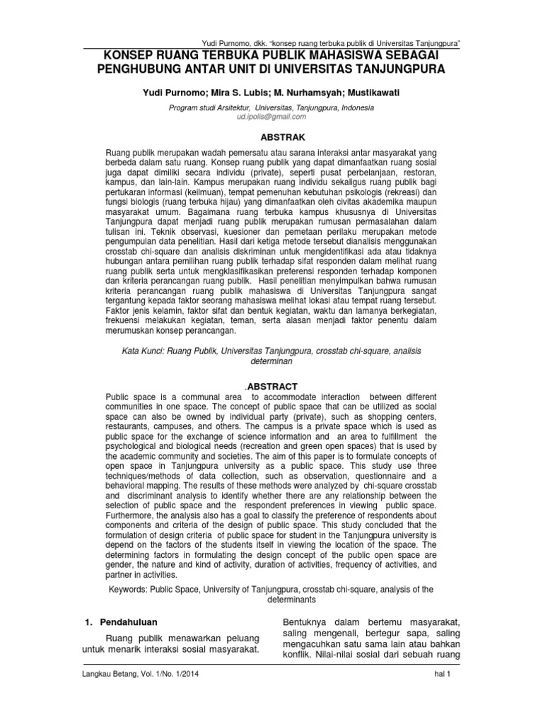1 Konsep Ruang Terbuka Publik Pdf