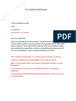 1 Dia Curso de Massas Artesanais e Molhos Por MÃ_rcia Guarani KaiowÃ