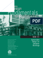 SDBC 101 Sustainable Design Fundamentals for buildings 