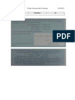 Colégio Internacional de Santiago 2014/2015: Chemistry Worksheet AS Section A: Chapter2