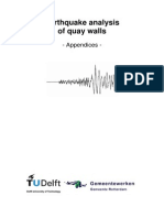 Earthquake Analysis of Quay Walls - Appendix - J.W. Liang