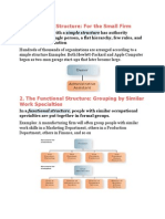 Organizational Structure