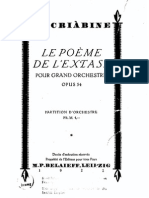 Scriabin Poema Do Êxtase Orquestra PDF