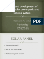 Design and Development of Portable Solar Power Packs 2