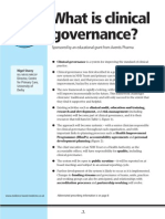What is Clinical Governance