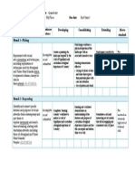 my place rubric