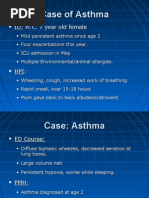 Case of Asthma