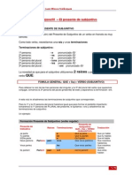 Subjuntivo PDF